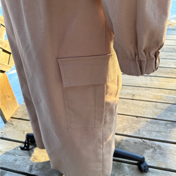 MELLODAY Beige Button-Up Ensemble - Picture 8 of 16